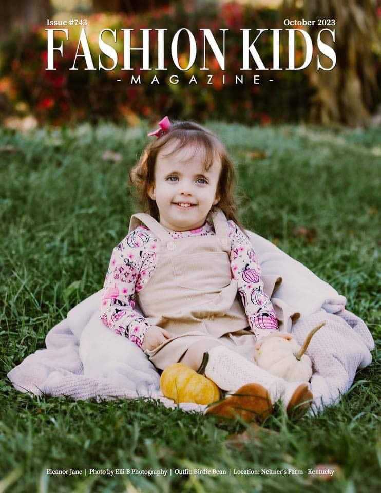 Eleanor, Trisomy 18 Child, Magazine Cover
