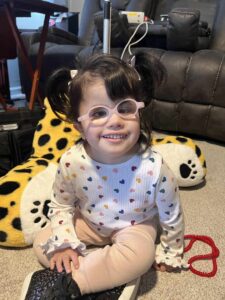 Little Girl Named Mia who has Full Trisomy 18