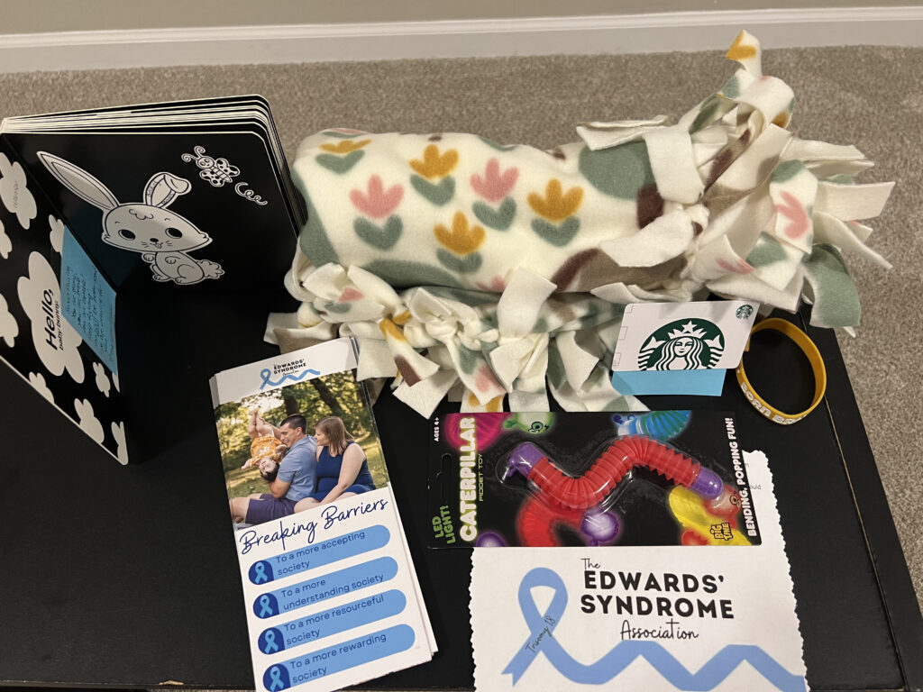 Items for the NICU Package to Trisomy 18 baby